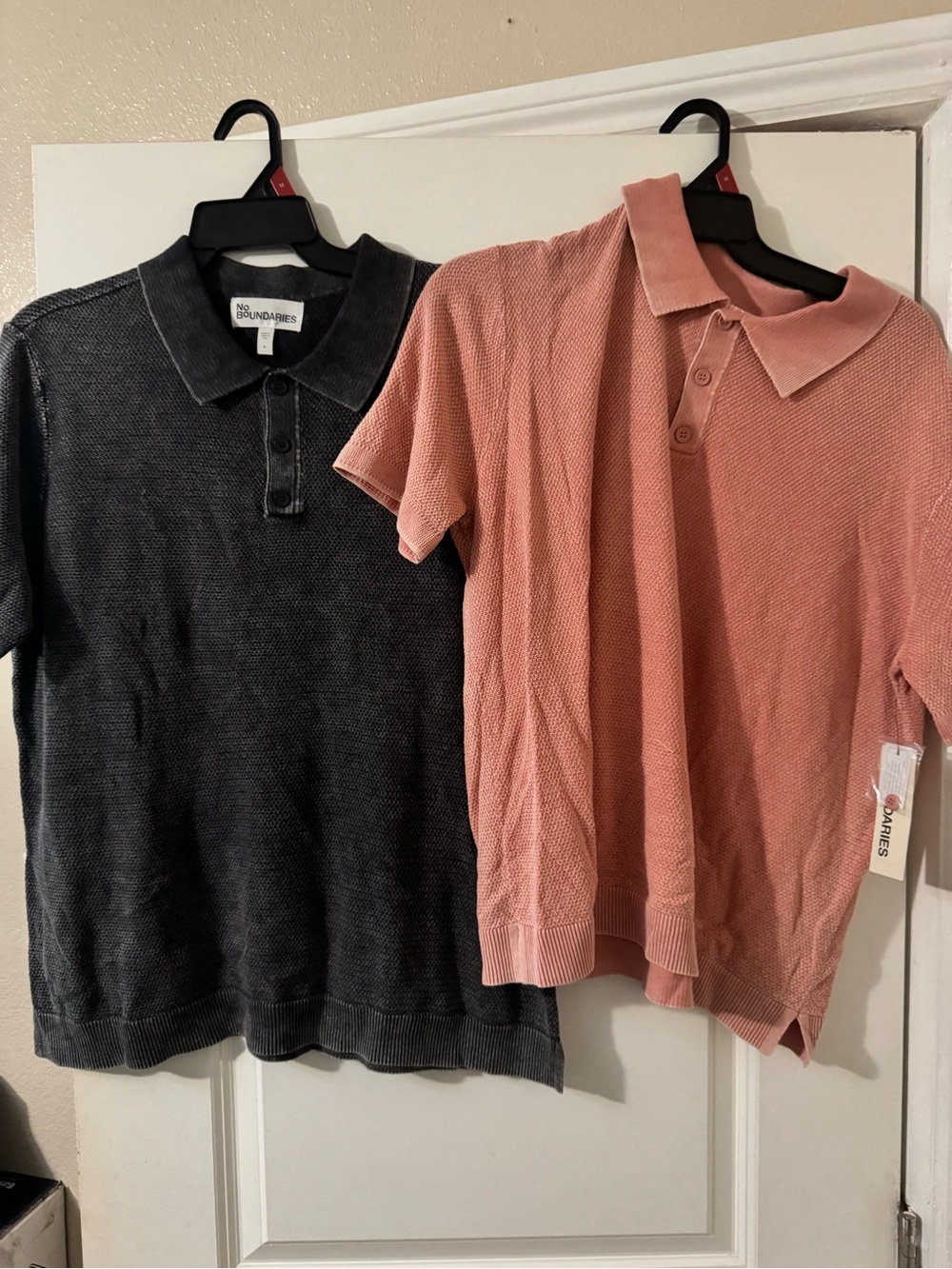 Men’s Mesh Polo shirts 2 pice bundle Meduim